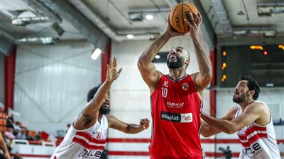 رجال الأهلي تفوز على الزمالك 81-66 في ربع نهائي دوري مرتبط السلة