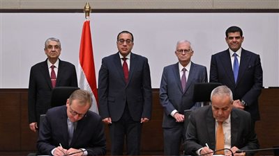 مدبولي يشهد توقيع مذكرة تفاهم مع شركة 