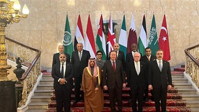 سامح شكري يلتقي والوزراء أعضاء اللجنة الوزارية العربية/الإسلامية مع وزير الخارجية البريطاني في لندن