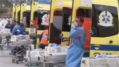 الهلال الأحمر الفلسطينى: نقل 28 من الأطفال 