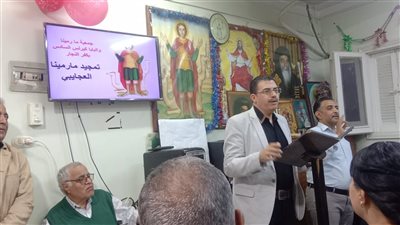 مارمينا و البابا كيرلس بالسويس تحتفل بعيد شفيعها