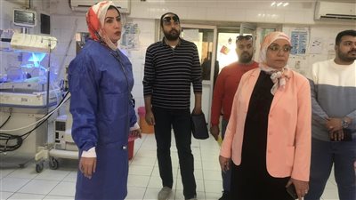 وكيل صحة السويس تتفقد المستشفى العام  لمتابعة الخدمات الطبية