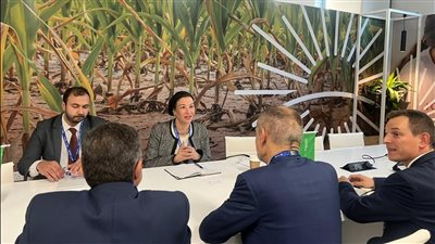 وزيرة البيئة تبحث التعاون المشترك مع الرئيس التنفيذي لشركة شنايدر العالمية لتعزيز الاستثمار البيئي والمناخي