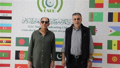 رئيس إذاعات وتليفزيونات التعاون الإسلامي يستقبل مستشار وزيرة الثقافة لشؤون السينما