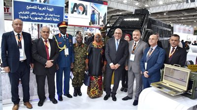 مباحثات رئيس الهيئة العربية للتصنيع ووزيرة الدولة لشئون الدفاع والمحاربين القدامي بجمهورية أوغندا الشقيقة 