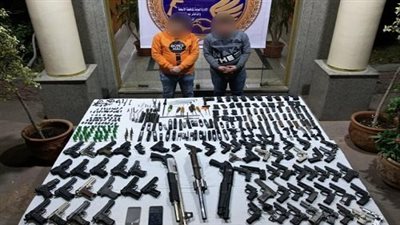 بالإتجار فى الأسلحة النارية.. ضبط شخصين بإدارة ورشة لتعديل وإصلاح الأسلحة 