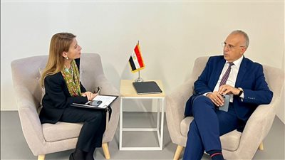  الدكتور سويلم يلتقى المدير الإقليمي لمكتب اليونسكو بالقاهرة على هامش مؤتمر COP28