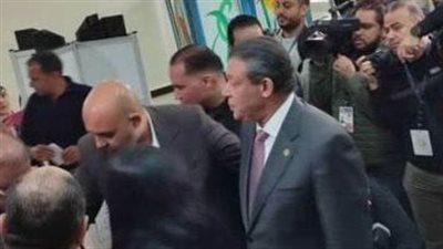 حازم عمر المرشح الرئاسي يتفقد لجان الانتخابات الرئاسية بالدقهلية