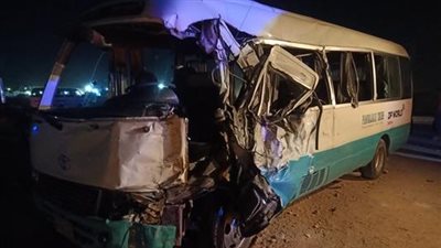 جثث مجهولة الهوية.. قصة حادث أتوبيس المنيا اليوم