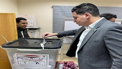 رئيس مجلس امناء مؤسسة شباب مصر يُدلي بصوته في الإنتخابات الرئاسية