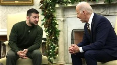 زيلينسكى فى واشنطن لحث الكونجرس على تمرير مساعدات إضافية لأوكرانيا
