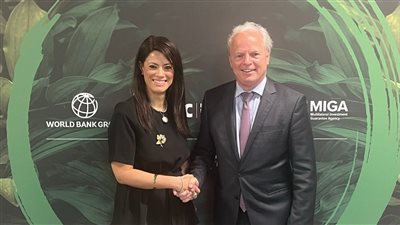 الدكتورة رانيا المشاط وزيرة التعاون الدولي تلتقي مع المدير المنتدب الأول بالبنك الدولي لشئون سياسات التنمية والشراكات