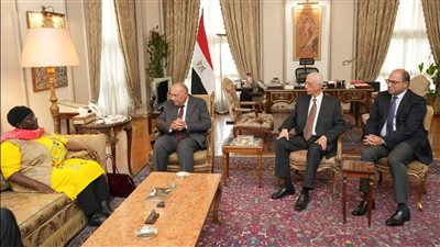 وزير الخارجية يستقبل رئيسة البعثة المشتركة للاتحاد الإفريقي والكوميسا لمتابعة الانتخابات الرئاسية لعام ۲۰۲٤