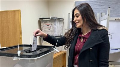 الإعلامية ريهام عياد تدلى بصوتها في الانتخابات الرئاسية 2024