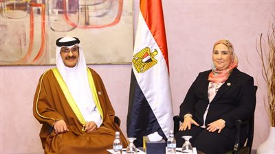 وزيرة التضامن الاجتماعي تلتقي وزير التنمية الاجتماعية بمملكة البحرين 