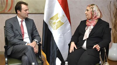 وزيرة التضامن الاجتماعي تستقبل وزير التجارة الخارجية والتعاون الإنمائي الهولندي