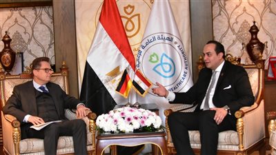 رئيس هيئة الرعاية الصحية يبحث مع سفير ألمانيا سبل التعاون لتبادل الخبرات والبعثات في مجالات الرعاية الصحية المتقدمة 