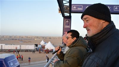 وزير الرياضة يطلق إشارة البدء لنصف ماراثون الأهرامات في دورته الخامسة