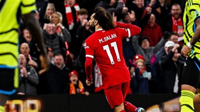 الدوري الإنجليزي.. محمد صلاح يسجل في تعادل ليفربول مع أرسنال