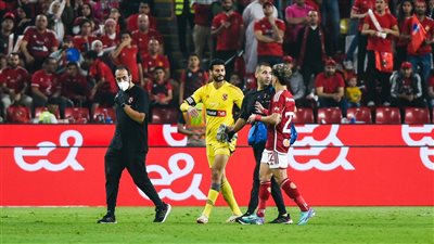 إصابة الشناوي.. التعادل السلبي يحسم الشوط الأول بين الأهلي وسيراميكا بالسوبر المصري