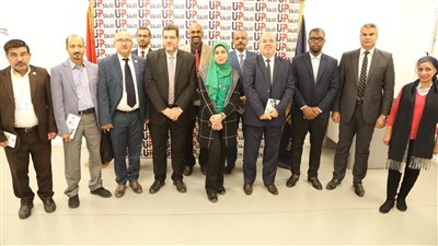 وفد إتحاد إذاعات وتليفزيونات دول منظمة التعاون الإسلامي يزور مدينة الإنتاج الإعلامي