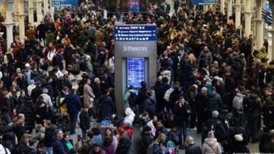 توقف القطارات بين باريس ولندن بسبب الفيضانات