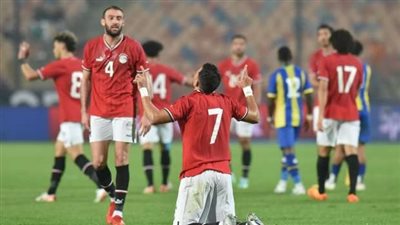 بهدف تريزيجيه.. منتخب مصر يتقدم على تنزانيا فى الشوط الأول