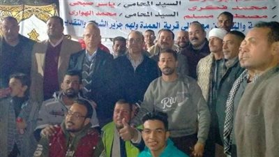 أهالى قرية العمدة يوجهون الشكر لـ نواب السويس لحل مشاكلهم