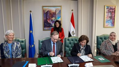  المشاط تشهد توقيع اتفاقية «المبادرة الوطنية لتمكين الأطفال» بين الاتحاد الأوروبي والمجلس القومي للطفولة والأمومة