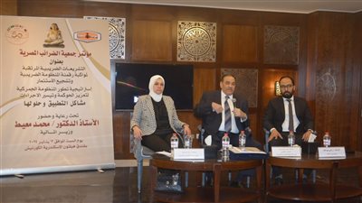 مساعد وزير المالية للسياسات والتطوير الضريبى:النظم المميكنة تساعدنا فى توحيد المعاملات الضريبية 