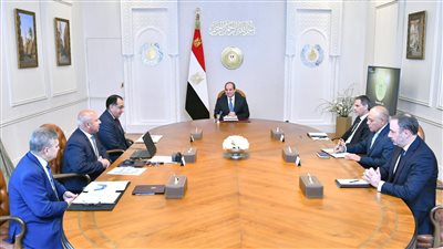 السيسي يطلع على تطورات مشروعات شركة الخطوط الملاحية الفرنسية العالمية في مصر