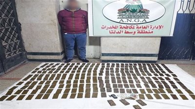 القبض على عاطل بحوزته مخدرات بمليون و800 ألف جنيه 