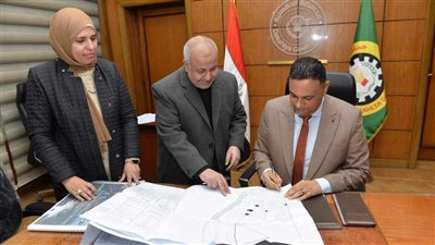 محافظ الدقهلية يعتمد المخطط التفصيلي لمشروع تخطيط الواجهة المائية لمدينة المطرية