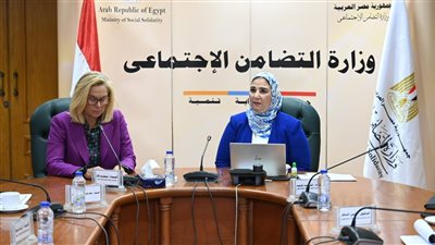 وزيرة التضامن الاجتماعي تستقبل كبيرة منسقي الأمم المتحدة للشئون الإنسانية وإعادة الإعمار في غزة