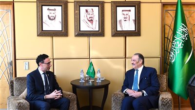 سفير المملكة يستقبل رئيس اللجنة الدولية للصليب الأحمر بمصر