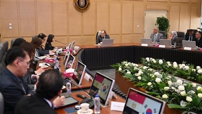 وزير التجارة يستعرض مع وفد الوكالة الكورية تنفيذ نظام رقمي لإدارة المخاطر المتكاملة في رقابة السلع الصناعية 