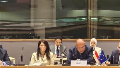 المشاط تستعرض تقريرًا شاملًا عن العلاقات المصرية الأوروبية