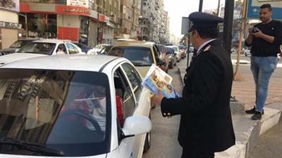 45239 مخالفة.. حملات مرورية بكافة الطرق والمحاور 