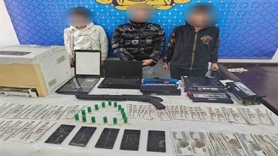 بقصد الإتجار والترويج.. ضبط تشكيل عصابى بتهمة تزييف العملات المالية 