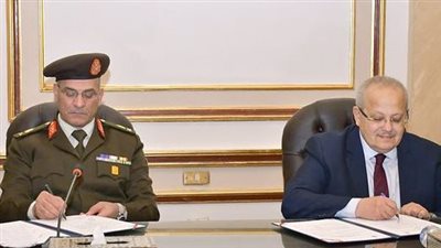 إدارة الحرب الكيميائية توقع بروتوكول تعاون مع جامعة القاهرة