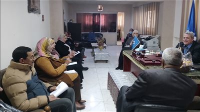 الطب البيطري بالسويس تناقش خطة التطوير ومعرفة المعوقات والمشاكل