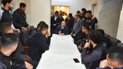 وزير النقل يلتقى لاعبى السكة الحديد ويطالبهم بتحقيق حلم الصعود للممتاز