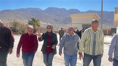 رئيس جهاز السويس الجديدة تتفقد أعمال تركيب الطلمبات الجديدة