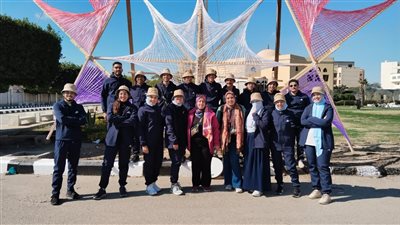 جوالي وجوالات جامعة عين شمس ينافسون بقوة بالدورة الكشفية القمية الـ ٣١ بجامعة طنطا 