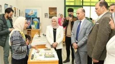 افتتاح معرض جامعة المنصورة الثقافي الأول للكتاب