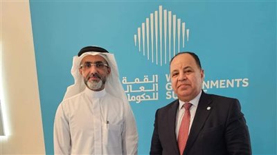 وزير المالية يناقش مع رئيس صندوق النقد العربى سبل تعزيز التعاون المشترك
