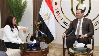 رئيس الرعاية الصحية يلتقي وكيل لجنة العلاقات الخارجية بمجلس النواب 