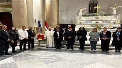 قداس لـ عذراء التاغراسيا الأم الروحية لشعب الدومينيكان بالقاهرة