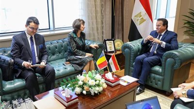 وزير الصحة يستقبل سفيرة رومانيا لبحث سبل تعزيز التعاون بين البلدين في القطاع الصحي
