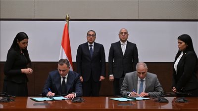رئيس الوزراء يشهد توقيع عقد تخصيص قطعة أرض بحدائق الأندلس بالقاهرة الجديدة لإقامة نشاط عمراني متكامل